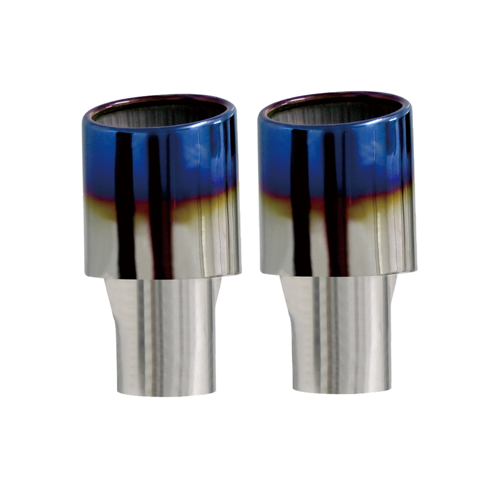 General Burnt Blue Tailpipe Stainless Steel Tailpipe